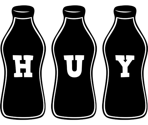 Huy bottle logo