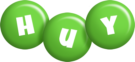 Huy candy-green logo