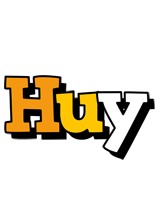 Huy cartoon logo