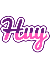 Huy cheerful logo