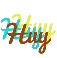 Huy cupcake logo