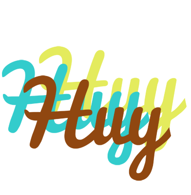 Huy cupcake logo