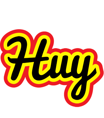 Huy flaming logo