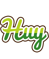 Huy golfing logo