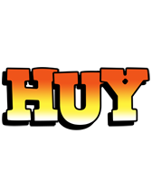 Huy sunset logo