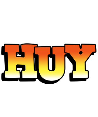 Huy sunset logo