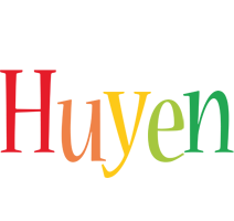 Huyen birthday logo