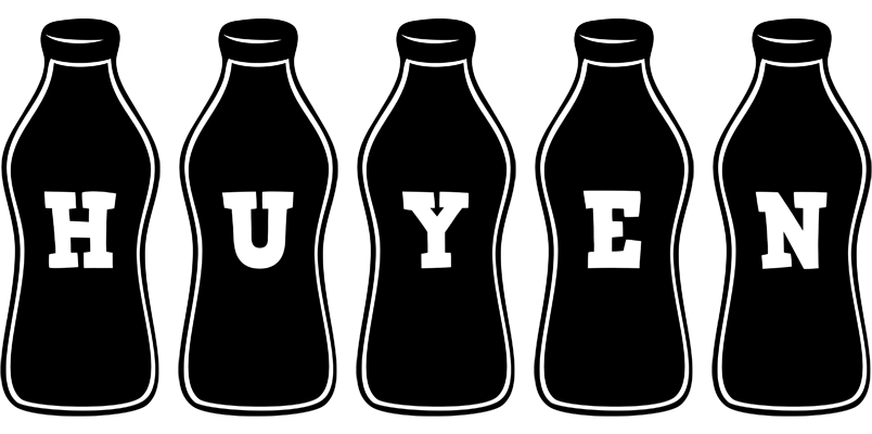 Huyen bottle logo