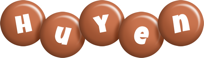 Huyen candy-brown logo