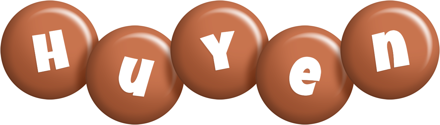 Huyen candy-brown logo
