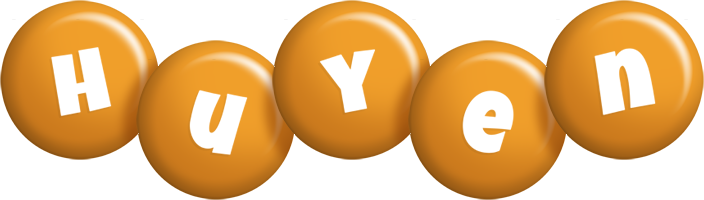 Huyen candy-orange logo