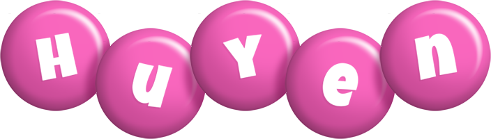 Huyen candy-pink logo