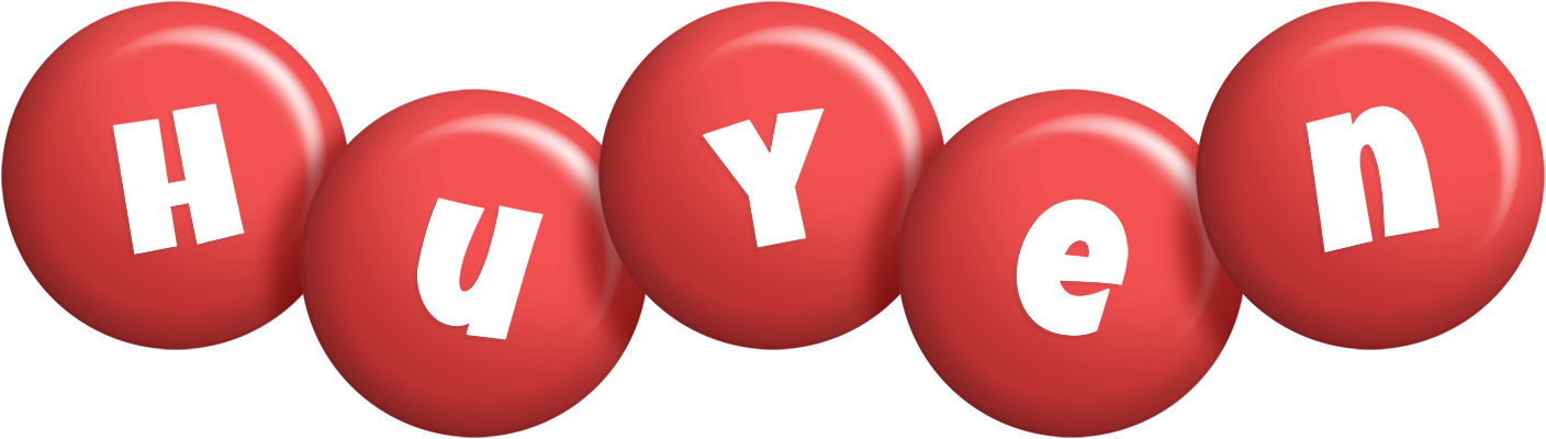 Huyen candy-red logo