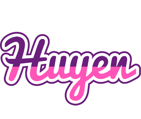 Huyen cheerful logo