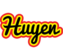 Huyen flaming logo