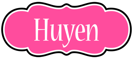 Huyen invitation logo