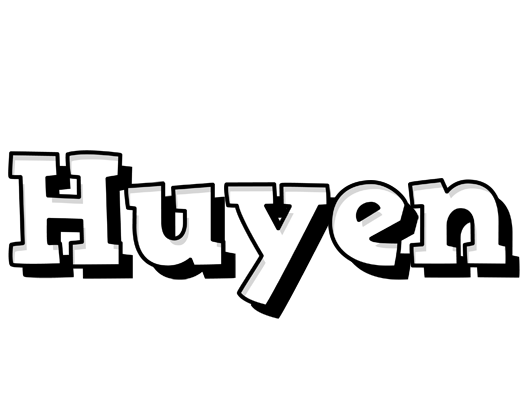 Huyen snowing logo