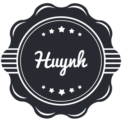 Huynh badge logo