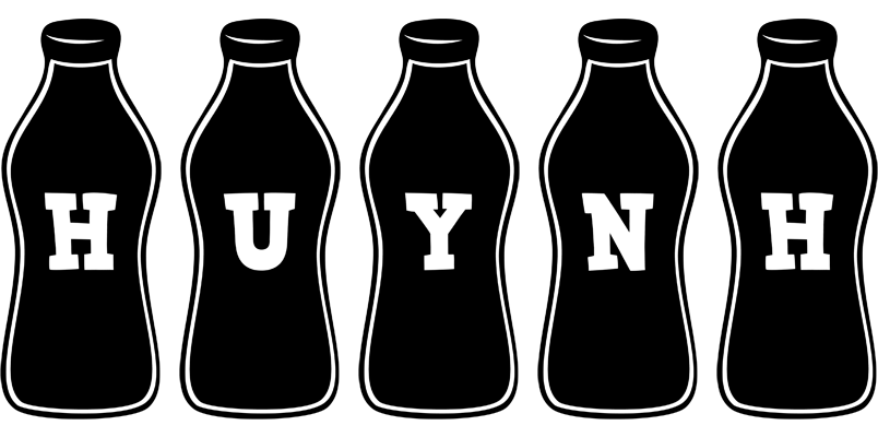 Huynh bottle logo