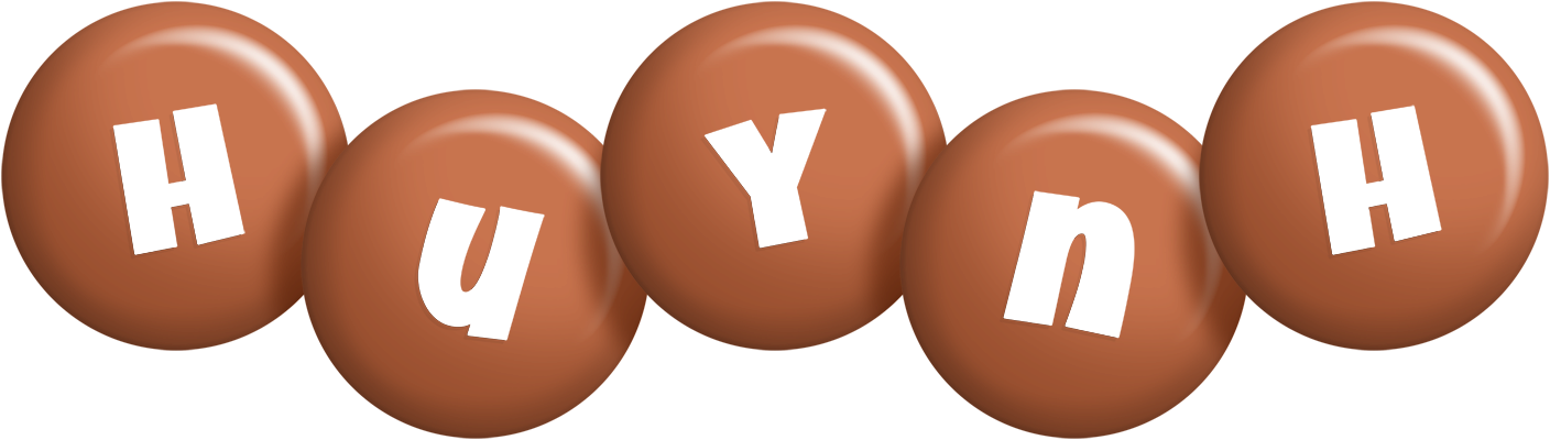 Huynh candy-brown logo