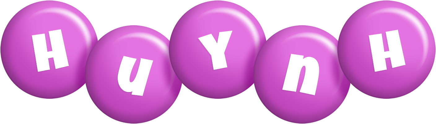 Huynh candy-purple logo