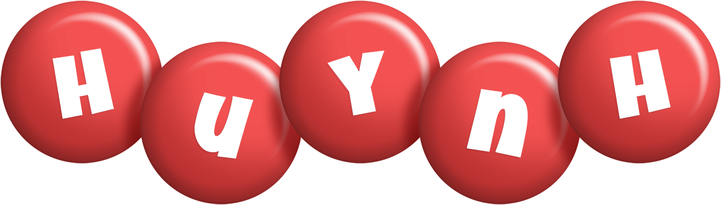 Huynh candy-red logo