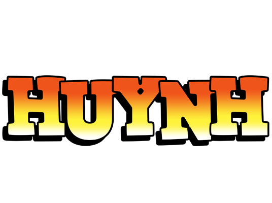 Huynh sunset logo