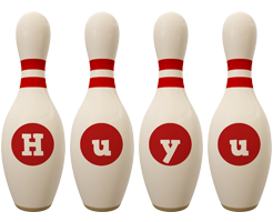 Huyu bowling-pin logo