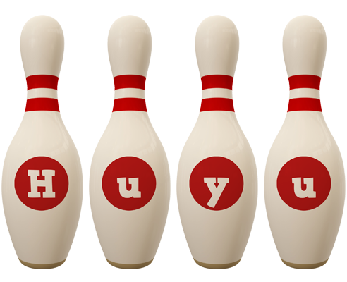 Huyu bowling-pin logo