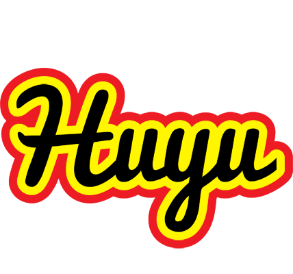 Huyu flaming logo