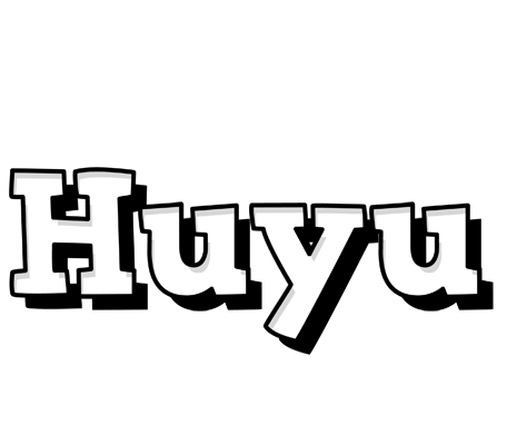 Huyu snowing logo
