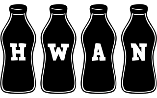 Hwan bottle logo