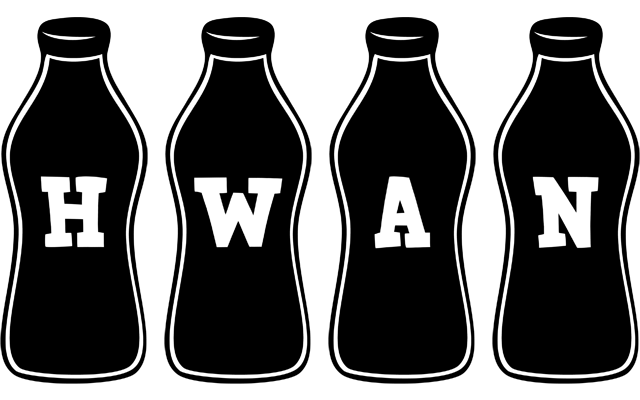 Hwan bottle logo