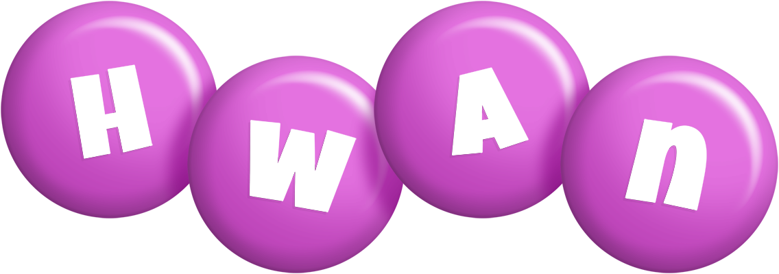 Hwan candy-purple logo