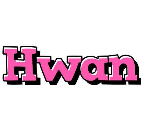 Hwan girlish logo
