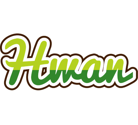 Hwan golfing logo