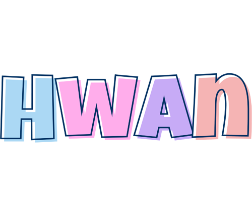 Hwan pastel logo