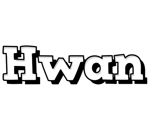 Hwan snowing logo