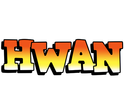 Hwan sunset logo