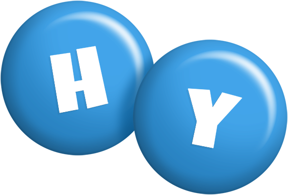 Hy candy-blue logo