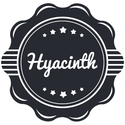 Hyacinth badge logo