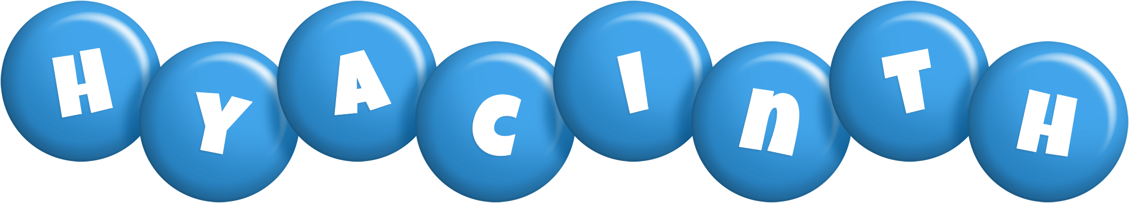 Hyacinth candy-blue logo