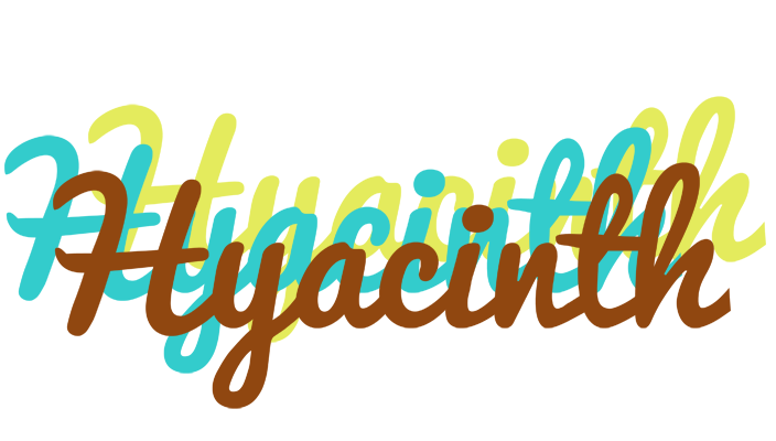 Hyacinth cupcake logo