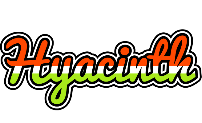 Hyacinth exotic logo