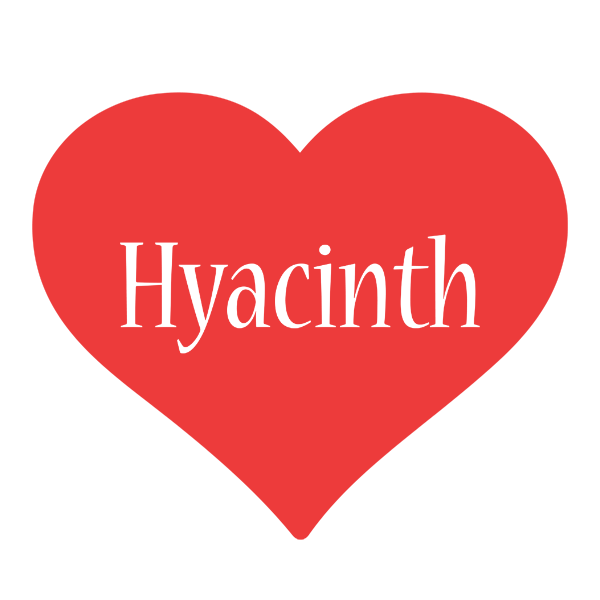 Hyacinth love logo