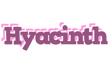 Hyacinth relaxing logo