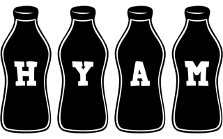 Hyam bottle logo