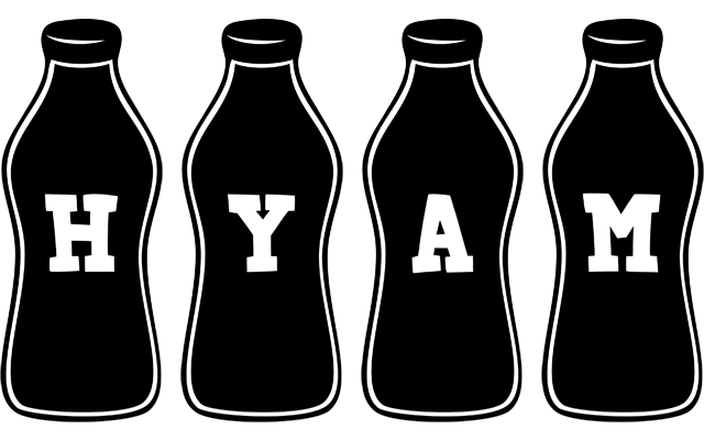 Hyam bottle logo