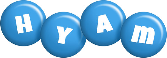 Hyam candy-blue logo