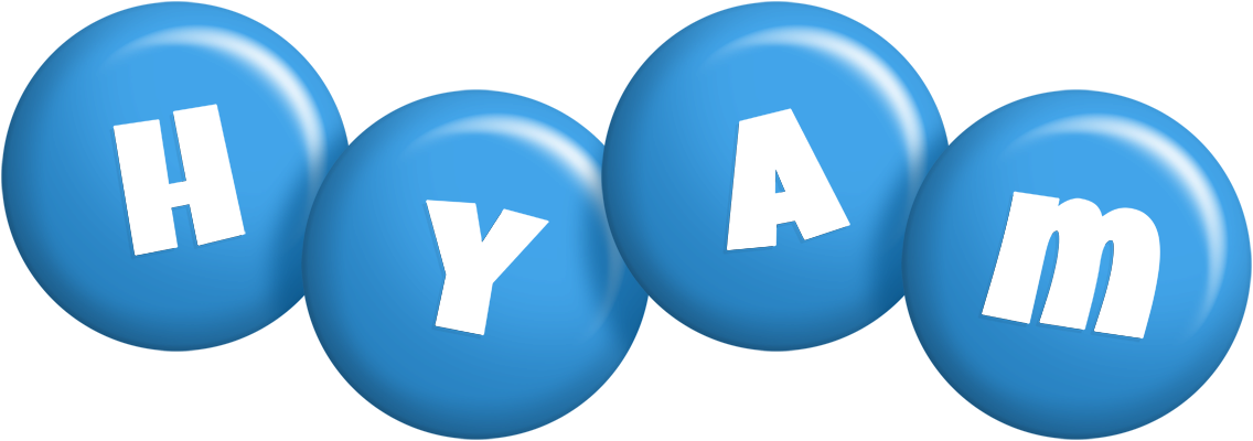 Hyam candy-blue logo